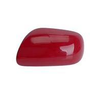 EUQIXMR Cubierta para Espejo Retrovisor para Toyota para Yaris 2006-2011 Carcasa de la Cubierta del Espejo del automóvil(Rojo a la Izquierda)
