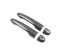 EUQIXMR Embellecedor Cubierta Manija Puerta Exterior Para Renault Para Megane 3 MK3 2008 2009 2010 2011 2012 2013 2014 2015 2016 Manijas puertas exteriores automóviles(B)
