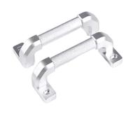 EUQIXMR Manija puerta interior Embellecedor Manija Puerta Interior Para Para Defender 90 110 2004-2018(Style D Silver)