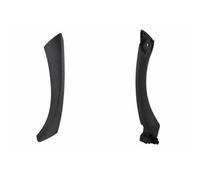 EUQIXMR Parte Puertas Interiores Panel Manillares Tapa Moldura Tiradores Manillas Las Para 3Series E90 E91 318 320 325 328 330 335(Black(on the left))