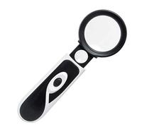 EUQKKWLOY Lupa de Mano, la Mejor Lupa portátil iluminada para Leer, inspeccionar, examinar Joyas, Monedas, Pasatiempos y Viajes.