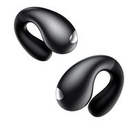 EUQQ Auriculares Inalámbricos Deportivos - 2026 Auriculares de Oído Abierto Bluetooth 6.1 Auriculare de Conduccion Ósea, 50H de Reproducción con Caja de Carga LED USB-C, IP7 Impermeable - Negro