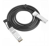 Euqvos 100GBASE-CR4 - Cable de cobre de conexión directa pasiva (DAC) de 5 metros (16.4 pies) QSFP28 a QSFP28 de 26 AWG para Cisco QSFP-100G-CU5M Ubiquiti Supermicro y más