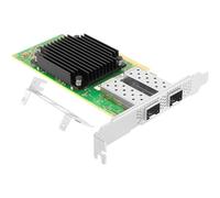 Euqvos para Mellanox ConnectX5 En 25Gb Adaptador de Red Ethernet, Comparar con MCX512A-ACAT, Dual SFP28 Ports PCIe 3.0X8, RDMA, Nic de 25 Gigabit para Windows/Windows Server/Linux