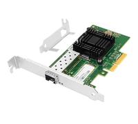 Euqvos PCIe Ethernet Network Card for Intel 82599ES Chipset PCIe 2.0 x4 10Gb Single Port SFP+ LAN Card Support Windows Server/Windows/Linux/VMware/ESX