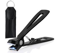 Euqvunn Cortauñas, Corta uñas Adulto, Cortauñas Pies Profesional, Cortaúñas para uñas Gruesas Personas Mayores con Apertura de 16mm de Ancho, Nail Clipper de Acero Inoxidable para Hombres y Mujeres