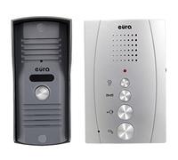 Eura Adp-13A3 Invito - Interfono para Puerta (4 Cables, Color Plateado