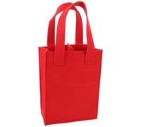 EURDFHY Bolsa para Botella Bolsa de Fieltro for Vino, Bolsas Rojas, Bolsa Almacenamiento Reutilizable for Botellas, for Fiestas, conferencias, donaciones, Eventos for recaudar Fondos