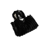 EURDFHY Bolso De Peluche Plush Bag Shoulder For Women's Soft Crossbody Purse Velvety Tote With Chain Strap Winter Accessory(Black)