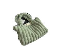 EURDFHY Bolso De Peluche Plush Bag Shoulder For Women's Soft Crossbody Purse Velvety Tote With Chain Strap Winter Accessory(Green)