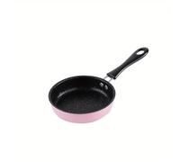 EURDFHY sarten wok 1pc Mini Nonstick Cast Iron Skillet With Pink Handle - Portable Omelette Pan Ideal For Breakfast(Pink)