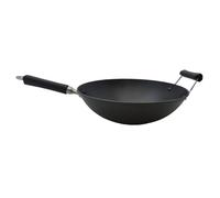 EURDFHY sarten wok Ligero, pre-sazonado, con asas frías al tacto, antiadherente, diseño ergonómico, for saltear verduras y carne
