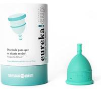 EUREKA! Cup Classic | Copa Menstrual | Fabricada con 100% Silicona Médica | La copa menstrual más blanda del mercado | Reutilizable y Fácil de Limpiar (S)