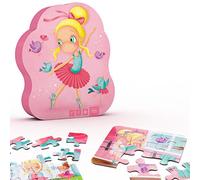 Eureka Kids- Puzle Evolutivo Bailarina 4 en 1 (68215052841)