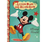 Eureka Mickey Mouse - Libro de registro y plan de lecciones para el regreso a clases, material para el aula, 8,5 x 11 pulgadas, 40 semanas