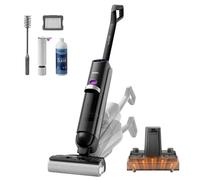 EUREKA RapidWash NEW730 Aspiradora Fregadora Sin Cable en Seco y Húmedo, Posición Baja de 170°, 21600 Pa, Lavado con Agua Caliente a 85°C, Secado en 5 Minutos, Autolimpieza, Antienredos