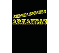 Eureka Springs Arkansas Journal, 125 Blank, Lined Pages 6x9"