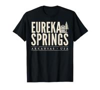 Eureka Springs Arkansas - Recuerdo de Viaje Vintage Camiseta