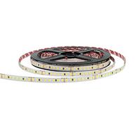 eurekaled - Tira LED a + 5 mt alta eficiencia 60 W 9000 Lumen 24 V, 150LM/W bobina Strip LED de 800 LED chip 2835, no impermeable IP20 Luce Calda