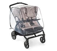 Euret 71584 - Protector para la lluvia para silla de paseo doble