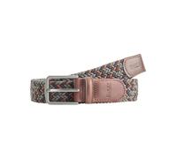 Eurex by Brax Cinturón trenzado para hombre 065, 74 Marone, 85, 74 marrón, 85 cm
