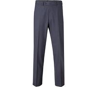 Eurex by Brax Pantalones Jan Flatfront de Mezcla de Lana Virgen para Hombre, Mediados Gris, 36W / 30L