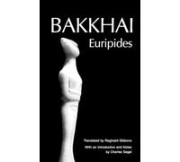 Euripides Euripides: Bakkhai (Tapa blanda) Greek Tragedy in New Translations