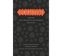 Euripides IV: Helen, the Phoenician Women, Orestes (Complete Greek Tragedies) by Euripides (3-May-2013) Paperback