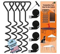 Eurmax Kit de Herramientas de tracción de Resorte para Cama elástica, Piezas de trampolín, Herramienta de extracción fácil, Paquete de 2 (Gancho en T)