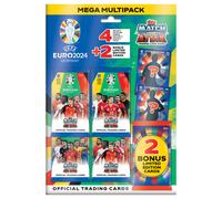 EURO 2024 Match Attax Mega Multipack Tarjetas De Comercio Topps