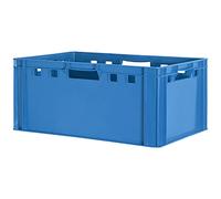Euro Apilamiento de Plástico Caja Industrial Euro Caja Almacenamiento Eurobox E3 Azul Kingpower, PL1-FleischK-E3-BLAU:1