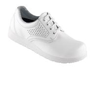Euro-Dan Classic 123-01 la Salud S1 + Src Blanco Zapato Trabajo Work Zapato