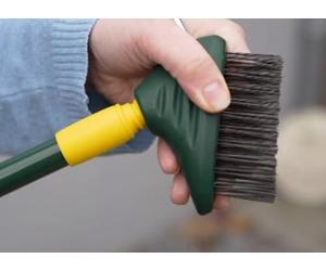 EURO MARKETING MANUFACTURING Cepillo de jardín y pavimentación Exterior, Verde, única