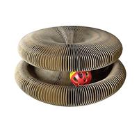 EURO MARKETING MANUFACTURING Juego rascador para Gatos, Cartón, marrón, Unica