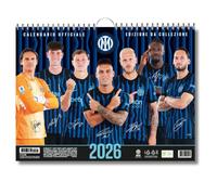 EURO PUBLISHING Calendario del Inter 2026 - Edición de Colección - 44 x 33 cm - Producto Oficial - En Idioma Italiano