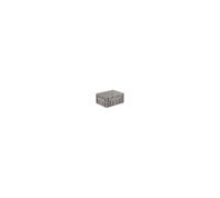 Euro-recipiente apilable, capacidad 16 l, L x A x H 400 x 300 x 175 mm, PP, gris