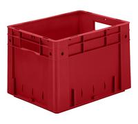 Euro-recipiente para cargas pesadas, polipropileno capacidad 23,3 l, L x A x H 400 x 300 x 270 mm, paredes cerradas