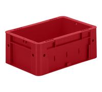 Euro-recipiente para cargas pesadas, polipropileno capacidad 4,1 l, L x A x H 300 x 200 x 120 mm, paredes cerradas