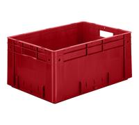 Euro-recipiente para cargas pesadas, polipropileno capacidad 50 l, L x A x H 600 x 400 x 270 mm, paredes cerradas