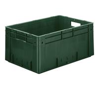 Euro-recipiente para cargas pesadas, polipropileno capacidad 50 l, L x A x H 600 x 400 x 270 mm, paredes cerradas