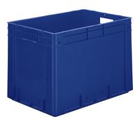 Euro-recipiente para cargas pesadas, polipropileno capacidad 80 l, L x A x H 600 x 400 x 420 mm, paredes cerradas