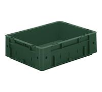 Euro-recipiente para cargas pesadas, polipropileno capacidad 9,2 l, L x A x H 400 x 300 x 120 mm, paredes cerradas