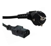 Euro Schuko Clavija Energía Cordón a IEC C13 Clavija Cable Cable 3 m [3 metros/3m]