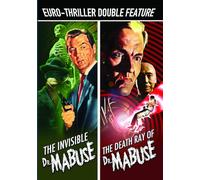 Euro-Thriller Double Feature: The Invisible Dr. Mabuse / The Death Ray Mirror of Dr. Mabuse [USA] [DVD]