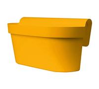 EURO3PLAST Up - Maceta colgante con depósito de agua (mango de 50 cm, 9 L)
