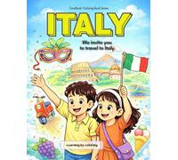 EuroBook: Italy: Educational Coloring Journey for Kids (Ages 7-12)