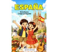 EuroBook mini Spain: Viaje educativo para colorear para niños (de 7 a 12 años)