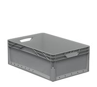 Eurobox 60x40x22cm grau 42L PP Euro-Norm