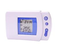 Eurobric 2000 Termostato programable para regular la calefacción de tu hogar - Pantalla digital ligera y de fácil instalación - 230 Voltios - Modelo HP-510