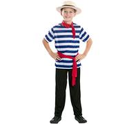 EUROCARNAVALES Disfraz de Gondolero para niño